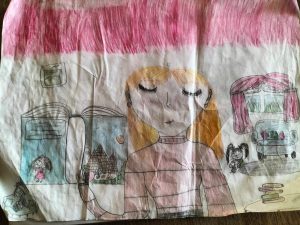 شبان بنها  تشارك فى مسابقة التربية الفنية بالإدارة التعليمية ببنها