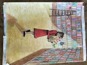 شبان بنها  تشارك فى مسابقة التربية الفنية بالإدارة التعليمية ببنها