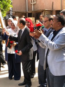 نوعية بنها تفتتح معرض خيري بأسعار مخفضة