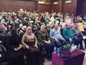 زهور الشبان تبدع فى حفل عيد الأم