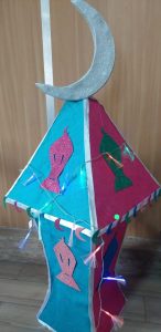 مجمع هيئة الشبان ببنها  يتزين في اول يوم لشهر رمضان المعظم