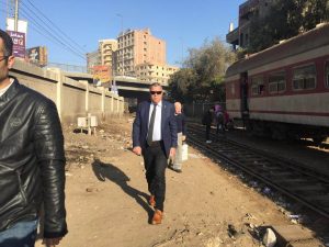 رفع العربات وتسييير حركه القطارات بعد حادث قطار قليوب