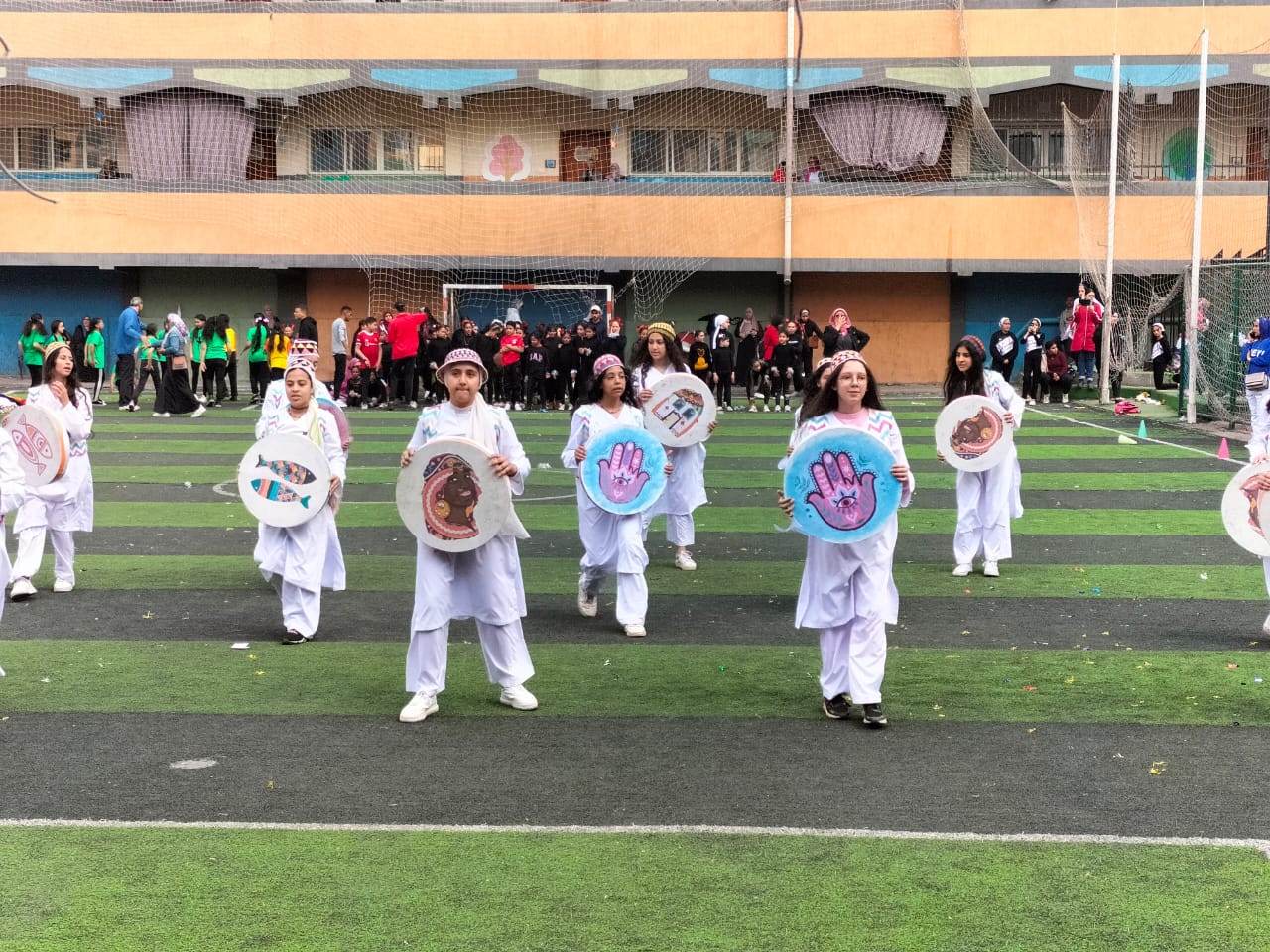 عروض ابهرت الجميع..  تعرف علي عروض الشبان في مسابقة العروض الرياضية 
