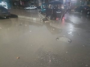 ثلوج وأمطار غزيرة بالقليوبية والمحافظة تعلن الطوارئ - صور