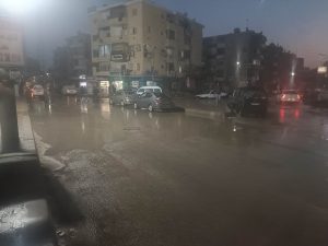 ثلوج وأمطار غزيرة بالقليوبية والمحافظة تعلن الطوارئ - صور