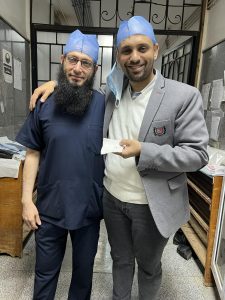 صور - إنقاذ حياة فتاة ابتلعت "دبوس" عن طريق الخطأ ببنها الجامعي