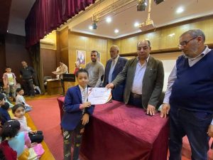 تكريم الفائزين بمسابقة القرآن الكريم بجمعية شبان بنها