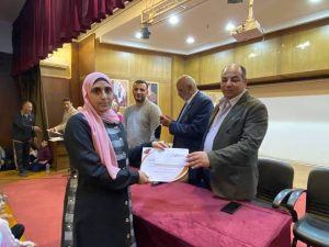 تكريم الفائزين بمسابقة القرآن الكريم بجمعية شبان بنها