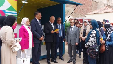 رئيس جامعة بنها يفتتح مقر المشروع الوطني للقراءة بمجمع الكليات