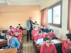 انتظام طلاب شبان  بنها في اداء  اختبارات المهام الادائية