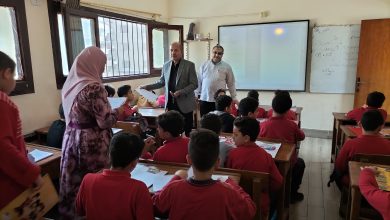انتظام طلاب شبان  بنها في اداء  اختبارات المهام الادائية