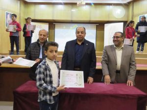 استمرار تكريم الفائزين في مسابقة  القرآن الكريم بشبان بنها