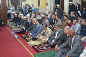 محافظ القليوبية يشهد احتفالية "ليلة القدر" بمسجد ناصر بمدينة بنها