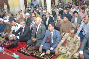 محافظ القليوبية يشهد احتفالية "ليلة القدر" بمسجد ناصر بمدينة بنها