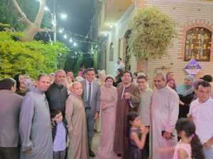 مليون مبرووك عقد قران المستشار أحمد والدكتورة أماني