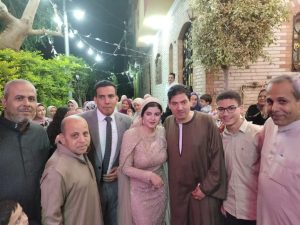 مليون مبرووك عقد قران المستشار أحمد والدكتورة أماني