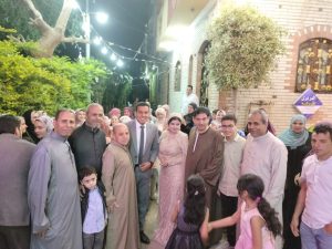 مليون مبرووك عقد قران المستشار أحمد والدكتورة أماني