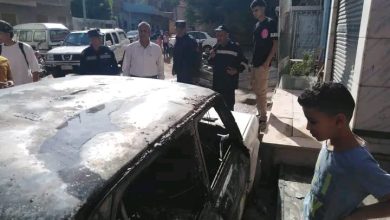 السيطرة على حريق داخل سيارة بمدينة بنها دون خسائر بالأرواح - صور
