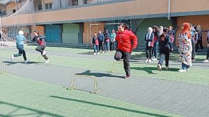 مواهب جديدة في اختبارات المرحلة الإعدادية بالشبان ببنها