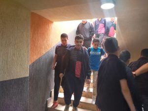 انتظام طلاب شبان بنها في اداء امتحانات العملى للمرحلة الإعدادية