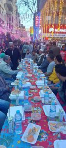 على غرار إفطار المطرية .. تنظيم مائدتي إفطار بمنطقتي المحطة والبلد بقليوب