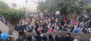 صور - توافد كبير للمصلين لأداء صلاة عيد الفطر ببنها