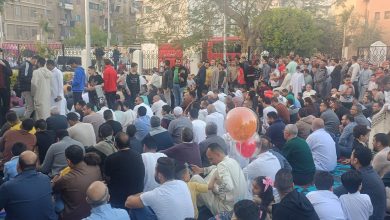 صور - توافد كبير للمصلين لأداء صلاة عيد الفطر ببنها صور - توافد كبير للمصلين لأداء صلاة عيد الفطر ببنها