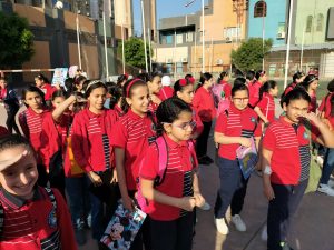 انتظام طلاب شبان بنها في اختبارات نهاية لصفوف النقل