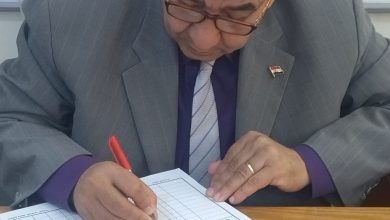 مدير التعليم ببنها يتفقد مجمع الشبان