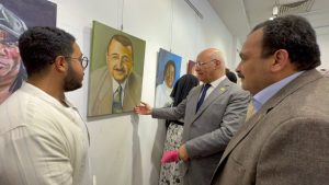 رئيس جامعة بنها يفتتح فعاليات معرض "الملهم" للموهوبين من طلاب الجامعة