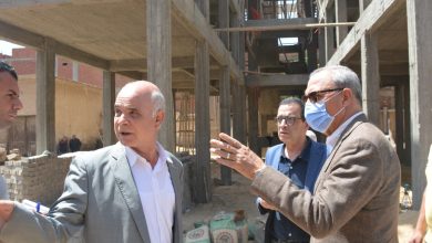 محافظ القليوبية يتفقد أعمال إنشاء مبنى الإدارة الزراعية وموقف السيارات بكفر شكر محافظ القليوبية يتفقد أعمال إنشاء مبنى الإدارة الزراعية وموقف السيارات بكفر شكر