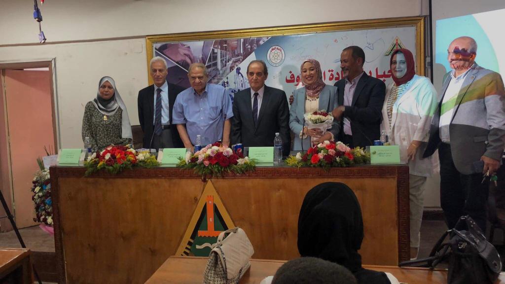 ألف مبروك .. تهنئة بالحصول على درجة الماجستير بعلوم بنها
