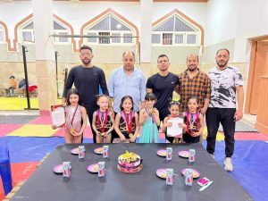 اكاديمية الشبان للجمباز تحقق 6 ميداليات ذهبية في بطولة الجمهورية - صور