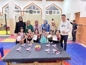 اكاديمية الشبان للجمباز تحقق 6 ميداليات ذهبية في بطولة الجمهورية - صور