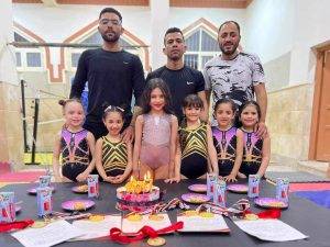 اكاديمية الشبان للجمباز تحقق 6 ميداليات ذهبية في بطولة الجمهورية - صور