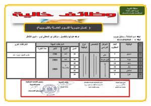 القليوبية تعلن عن توفير 399 وظيفة في 10 شركات ومصانع (صور)