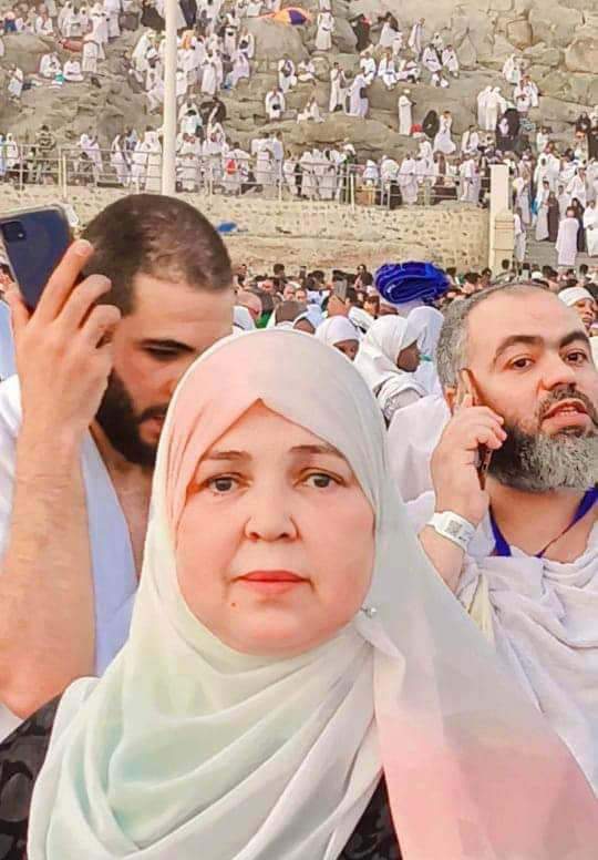 وفاة الحاجة أمال أثناء أدائها مناسك الحج ودفنها في الأراضي المقدسة وفاة الحاجة أمال أثناء أدائها مناسك الحج ودفنها في الأراضي المقدسة