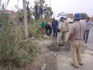 بسبب سوء الأحوال الجوية .. سقوط مأذنة مسجد وأشجار وميل أعمدة إنارة بالقليوبية