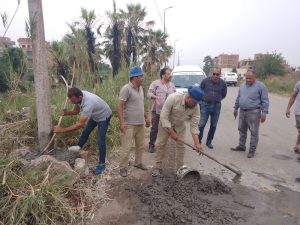 بسبب سوء الأحوال الجوية .. سقوط مأذنة مسجد وأشجار وميل أعمدة إنارة بالقليوبية