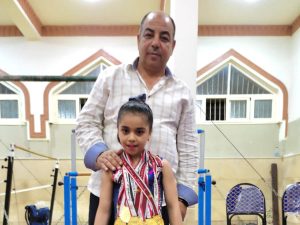 بطلة الذهب.. موده ماهر عادل