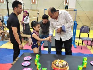 بطلة الذهب.. موده ماهر عادل