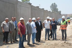 الانتهاء من 93% من إجمالي أعمال محطة المنشأة الكبرى بكفر شكر