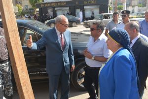 محافظ القليوبية يتفقد لجان الثانوية العامة