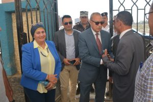 محافظ القليوبية يتفقد لجان الثانوية العامة