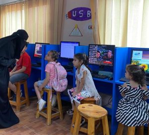 انطلاق نشاط الخط العربى والحاسب الآلى والبرمجة بشبان بنها