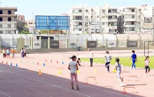 وكيل وزارة الشباب والرياضة يتفقد تدريبات المشروع القومي للموهبة الحركية بالقليوبية