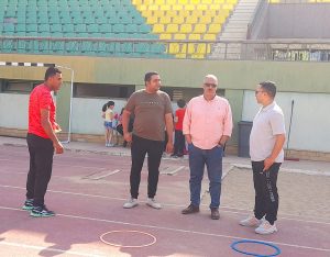 وكيل وزارة الشباب والرياضة يتفقد تدريبات المشروع القومي للموهبة الحركية بالقليوبية