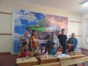 طلاب شبان بنها يشاركون  فى المبادرة الوطنية للمشروعات الخضراء الذكية