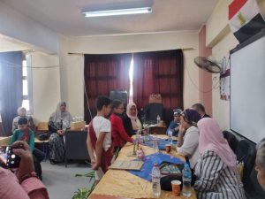 طلاب شبان بنها يشاركون  فى المبادرة الوطنية للمشروعات الخضراء الذكية