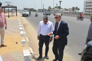 محافظ القليوبية يتفقد عدد من المشروعات الجاري تنفيذها ببنها